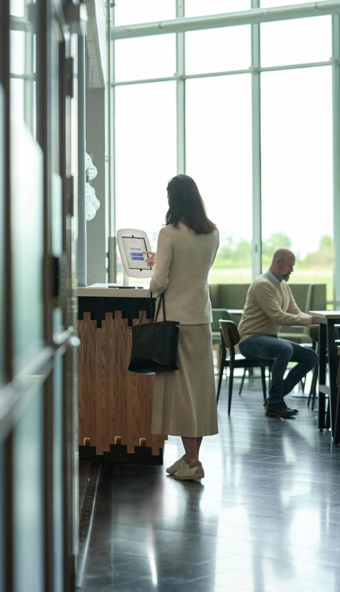 Precise Visit by EastCoast visitor management kiosk