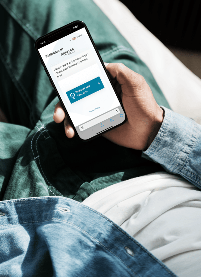 Smooth check-in & arrival of office visitors with Precise Visit