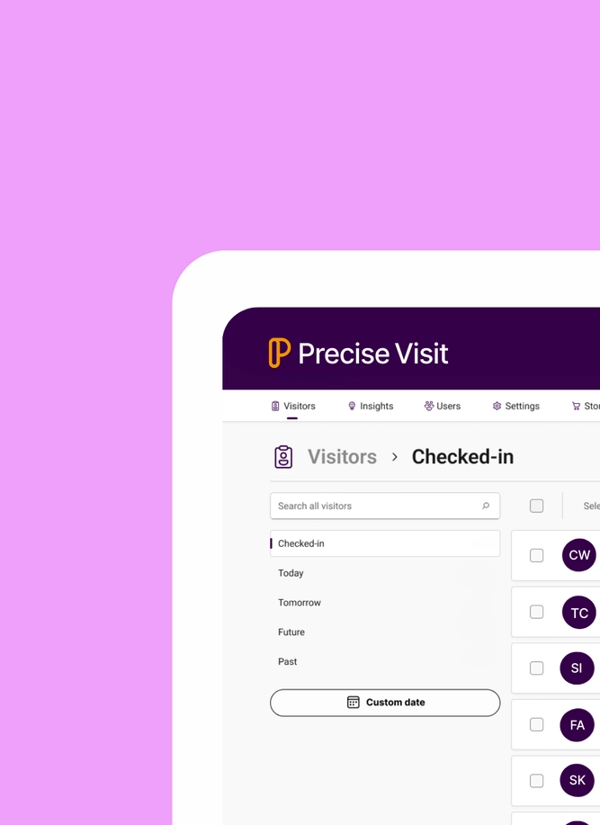 Cloud-based visitor management with Precise Visit by EastCoast