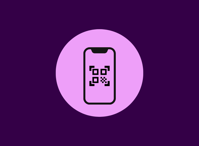 Hardware free visitor management with QR code scanning on visitors' own phone